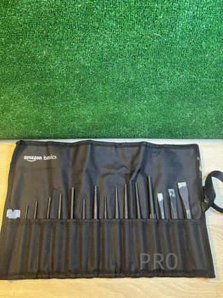 Juego de cinceles y punzón de acero Amazon Basics