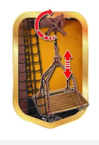 Barco Pirata Juguete con Figura