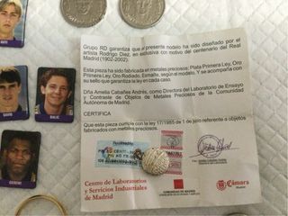 Colección Real Madrid: Llaveros y Monedas