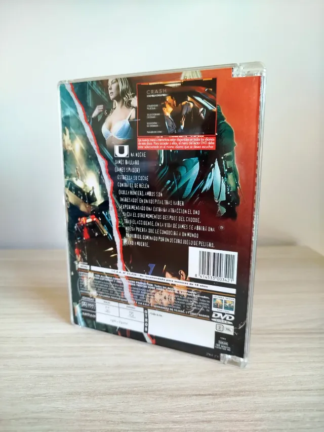 Crash, dvd David Cronenberg