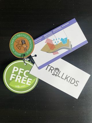 Mono nieve Trollkids amarillo niño/niña