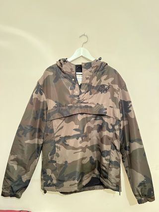 Chaqueta Camuflaje SikSilk Anorak Militar