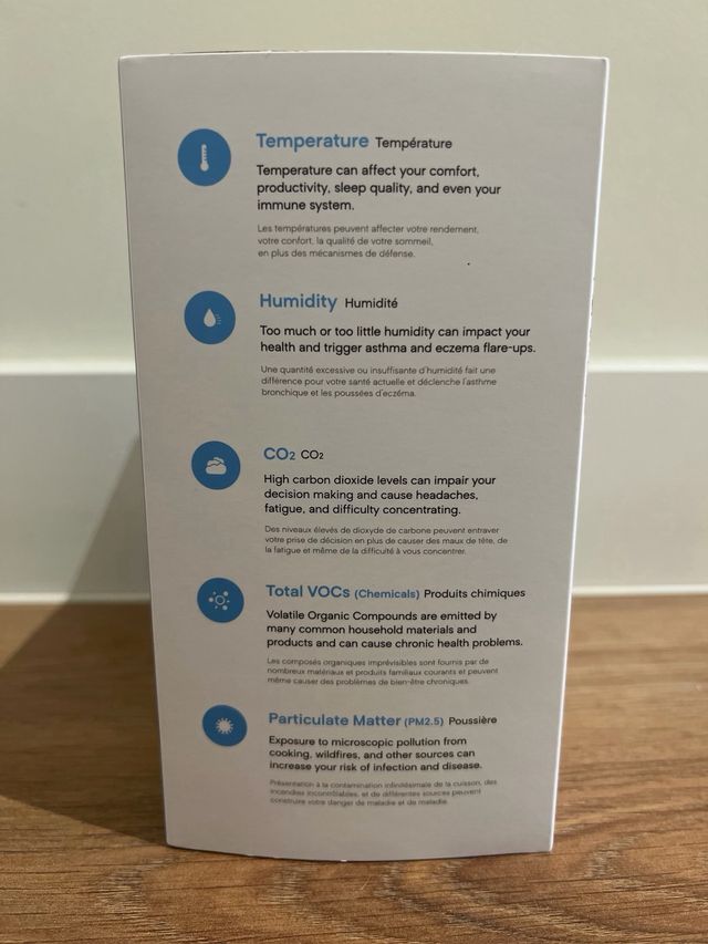 5 Monitores Calidad Aire Awair Element