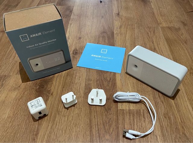 5 Monitores Calidad Aire Awair Element