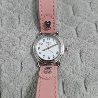 Reloj Tous Rosa y Plateado
