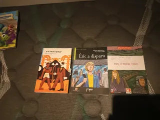 Libros variados castellano/ingles, gallego. 5€ c/u