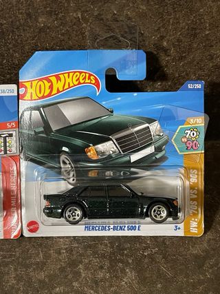 Hot Wheels: Tesla, Mercedes, Kitt