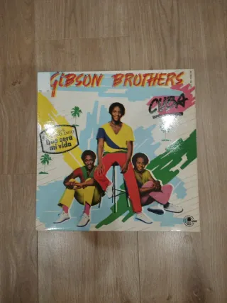 Lote 5 Vinilos: Boney M, Eddy Grant, Gibson Brothe