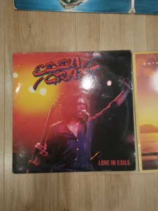 Lote 5 Vinilos: Boney M, Eddy Grant, Gibson Brothe