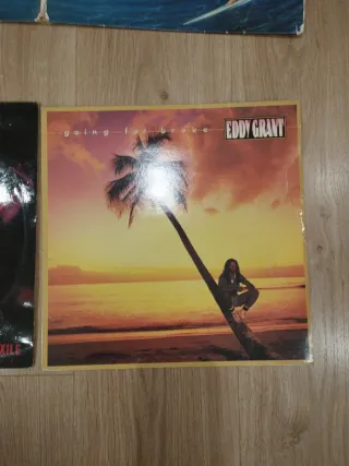 Lote 5 Vinilos: Boney M, Eddy Grant, Gibson Brothe