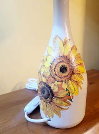Lámpara de mesa Girasoles
