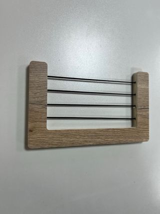 Bolsillero revistero de madera camper
