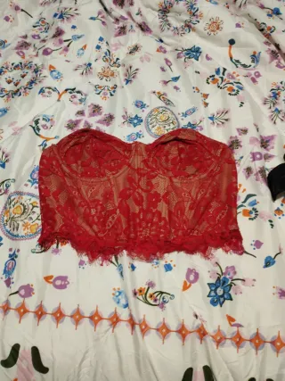 Copinio Rojo Talla M Encaje