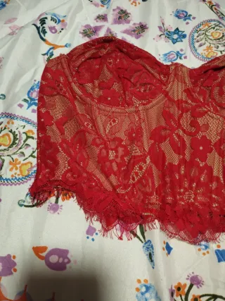 Copinio Rojo Talla M Encaje