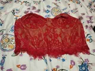 Copinio Rojo Talla M Encaje