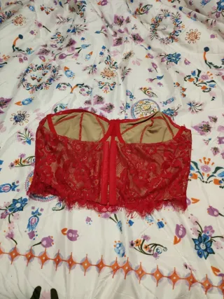 Copinio Rojo Talla M Encaje