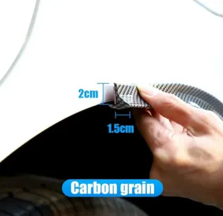 Goma embellecedor y anticolision arco rueda coche