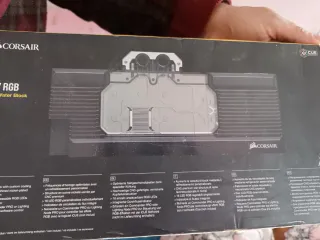 Bloque Refrigeración Líquida Corsair RGB