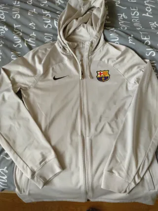 Chándal Nike FC Barcelona Beige Talla M (adulto)