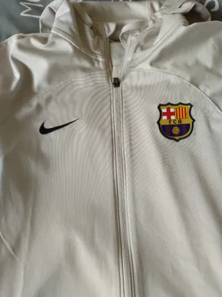 Chándal Nike FC Barcelona Beige Talla M (adulto)