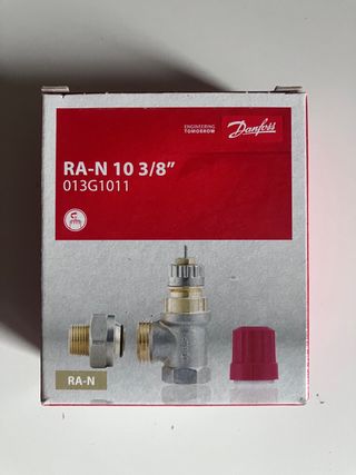 Llave termostatizable Danfoss 3/8” RA-N 10013G1011