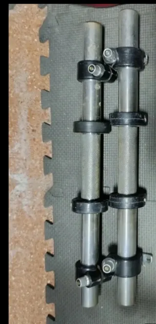 Par de barras para mancuernas más largas