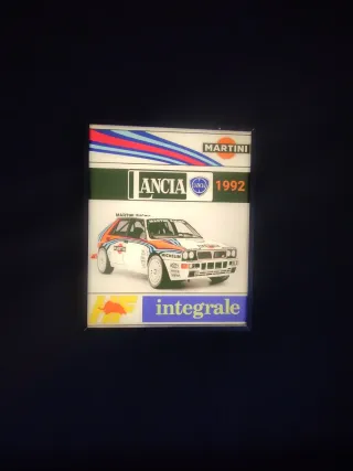 Insegna Lancia Delta Integrale Martini 1992