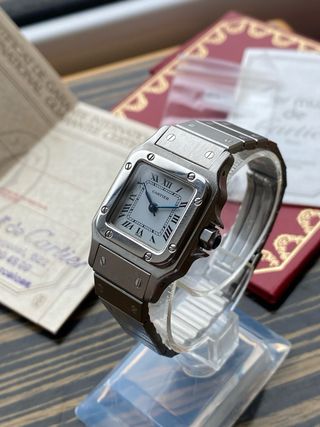 Cartier Santos Carrée Lady Automático Full Set