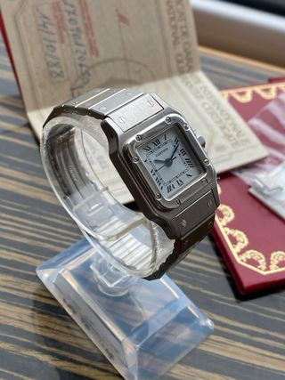 Cartier Santos Carrée Lady Automático Full Set