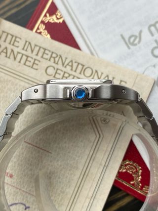 Cartier Santos Carrée Lady Automático Full Set