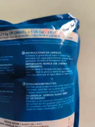 Grava para acuarios 2 kg