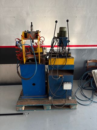 Maquinaria para carpintería de aluminio