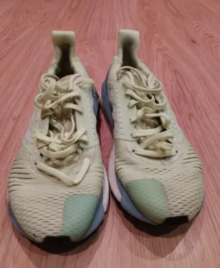 Adidas Deportivas Azul y Amarillo