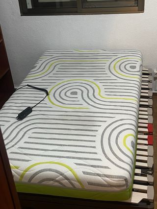 Cama Articulada + Colchón 105x190