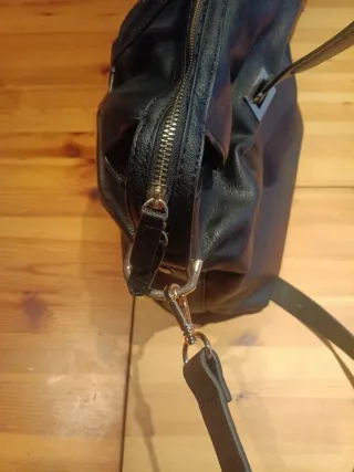 Bolso grande negro Zara