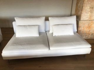 Fodera divano Ikea Söderhamn bianco