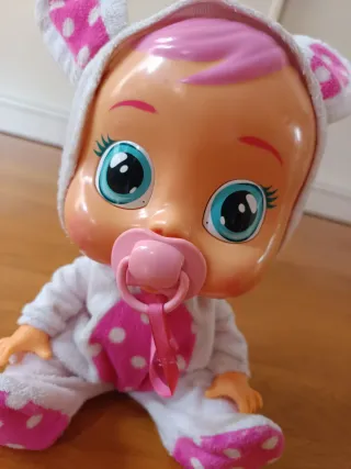 Bebé Llorón Pijama Conejo