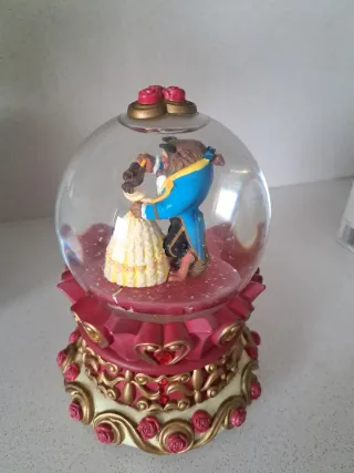 Bola de Cristal Disney La Bella y la Bestia musica