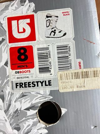 Botas Snowboard Burton Freestyle Talla 8