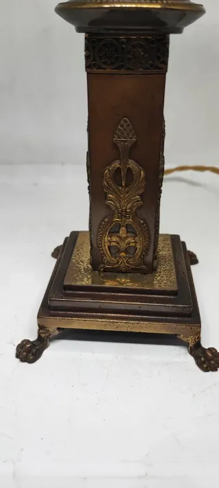 Lampada condalabro francese inizi 900