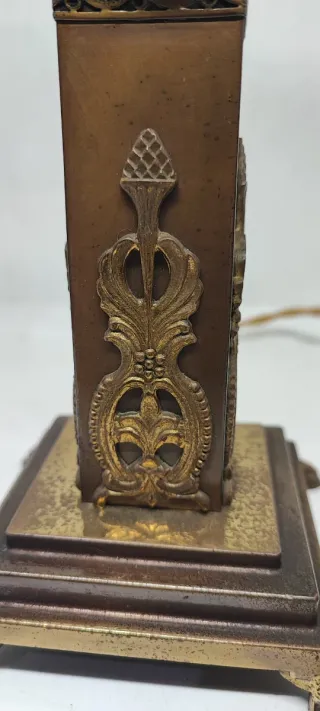 Lampada condalabro francese inizi 900