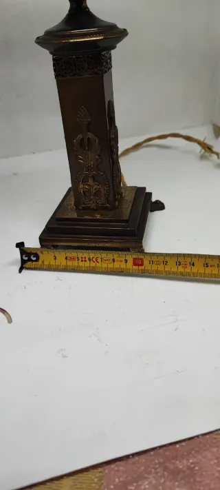 Lampada condalabro francese inizi 900