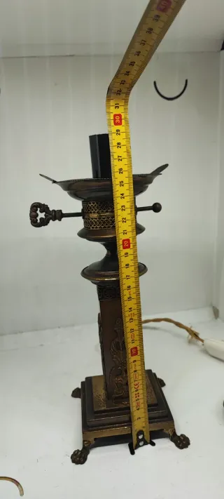 Lampada condalabro francese inizi 900