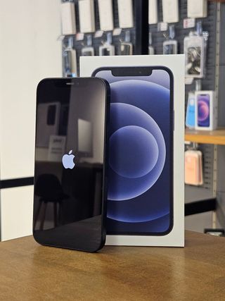 IPHONE 12 256GB NEGRO BATER. 100%