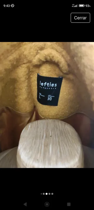 Abrigo Lefties Talla L