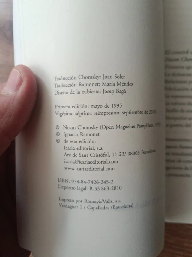 Cómo nos venden la moto: Información, poder y ...