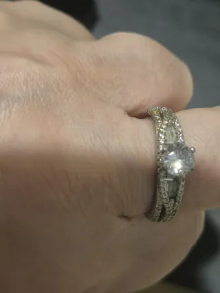 Anillo Plata 925 con Circonitas