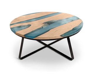 Mesa de centro Olivo y Epoxi