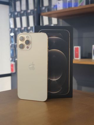 IPHONE 12 PRO MAX 128GB DORADO BATE. 100%