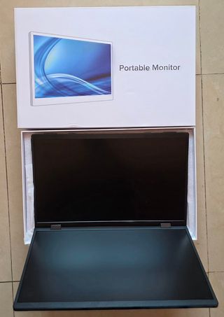 Monitor Doble Portátil 15 FHD 100% sRGB